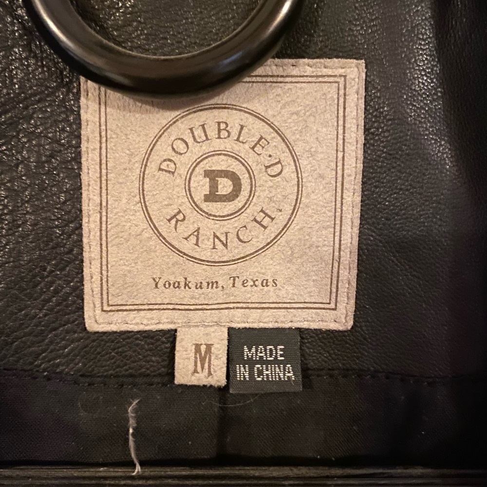 Double D Ranch Leather Jacket - Picture 3 of 3